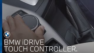 BMW UK  BMW iDrive Touch Controller [upl. by Ayanahs]