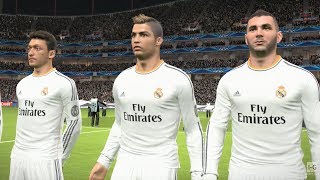 Pro Evolution Soccer 2014  FC Barcelona vs Real Madrid Gameplay 1080p60fps [upl. by Nytram]