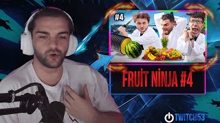 EBONİVON  Mesut Can Tomay quot ALİ BİÇİM FRUIT NINJA 4 quot Izliyor [upl. by Niwri]