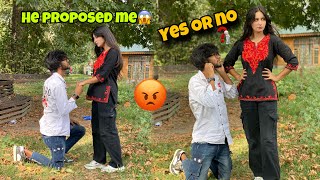 fahimnaik propose me😳😱 prank gone wrong💔 [upl. by Benedick]