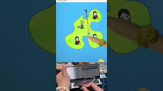 Best Mobile Games Android ios Cool Game Ever Player shorts funny video 100million viral game [upl. by Kilar]