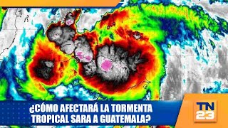 ¿Cómo afectará la tormenta tropical Sara a Guatemala [upl. by Frentz]