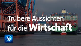 Wirtschaft 2021 Bundesregierung senkt Wachstumsprognose [upl. by Bathesda]