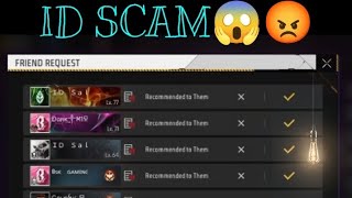 FREE FIRE ID SALE SCAM 😮 [upl. by Leicam104]