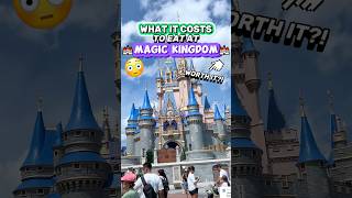 It Costs HOW MUCH to Eat  Magic Kingdom 💰🤑 Disney Food amp Prices [upl. by Ellenid]