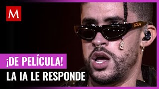 Inteligencia artificial respondió a insultos de Bad Bunny y advierte con lanzar nueva canción [upl. by Restivo]