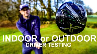 MY NEW DRIVER TOTALLY SHOCKED ME SHOULD INDOOR TESTING BE BANNED [upl. by Evot]