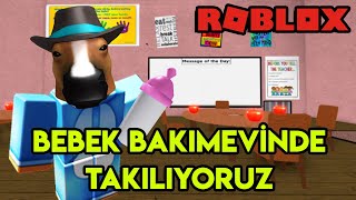 👶🏻 Bebek Olup Bebek Bakımevinde Takılıyoruz 👶🏻  Daycare Center  Roblox Türkçe [upl. by Adler673]