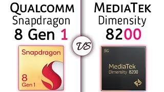 Snapdragon 8 Gen 1 vs Dimensity 8200  whats better for this TIME [upl. by Carmelina]