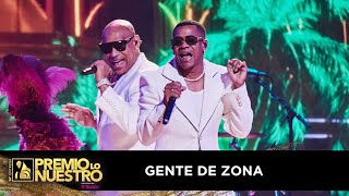 Gente de Zona hace un emotivo tributo a Celia Cruz  Premio Lo Nuestro 2024 [upl. by Lyda]