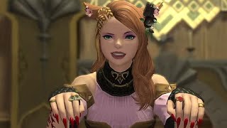 Final Fantasy XIV FF14 Ballroom Etiquette  Dark Entreaty emote [upl. by Mancino922]