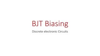 BJT biasing  Fixed Biasing  Orcad Simulation [upl. by Evelyn853]