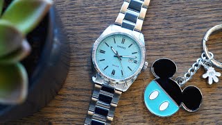 Casio Datejust Tiffany Blue MTP1302D  Unboxing [upl. by Dorkas324]