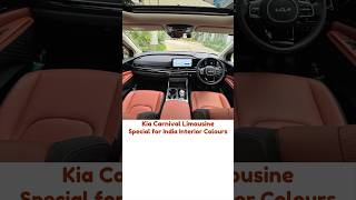 Kia Carnival Limousine  Interior Colours [upl. by Markson655]