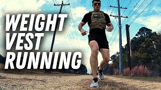 Weight Vest Running  Run Faster Build Endurance Leg Strength [upl. by Danit]