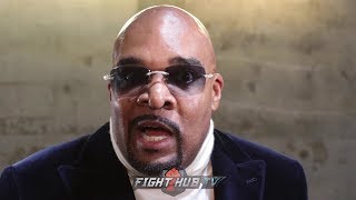 LEONARD ELLERBE GIVES REACTION AFTER GERVONTAS DAVIS DOMINANT KO WIN OVER HUGO RUIZ [upl. by Aedni569]