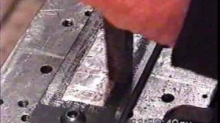 Bill Heisman How to inlay fine silver Part 3avi [upl. by Malinin63]