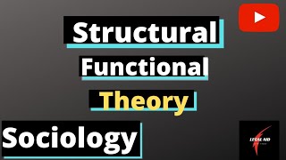 Functionalism।Structural functional theory।संरचनात्मक प्रकार्यवात।Sociology for UPSC CSE and Ugc Net [upl. by Schilit114]