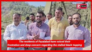 Fazalabad Residents Express Outrage Over Incomplete Road Work [upl. by Assert982]