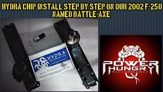 Battle Axe 2002 F250 gets Plenums and a Power Hungry Performance Hydra [upl. by Reppiks]