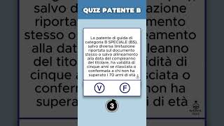 Quiz ufficiale per la patente B perte patente [upl. by Rand]