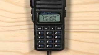 How to Easily Add a Channel on a BTECH or BaoFeng Handheld Radio without a PC [upl. by Swords441]