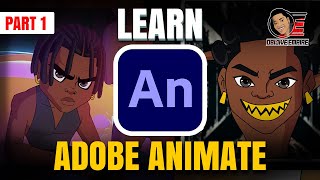 Adobe Animate FREE Beginner Friendly Masterclass Part 1 [upl. by Aruat]