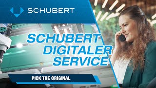 Schubert  Smart Services Digitale Lösungen für maximale Anlagenverfügbarkeit [upl. by Yleen]