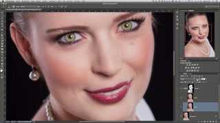 Haut weichzeichnen  Beautyretusche mit Photoshop  Zipfografie Videotutorial Folge 3 [upl. by Kerwon]