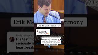 The Menendez brothers case ⚠️ Erik Menendez testimony [upl. by Tiff]