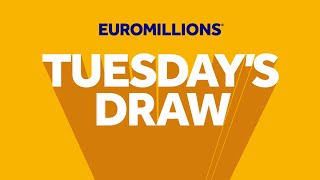 The National Lottery EuroMillions draw results from Tuesday 09 January 2024 [upl. by Dotson289]