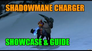 WoW Shadowmane Charger  Mount Showcase and Guide [upl. by Payson]