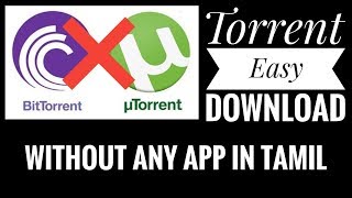 How Do Download Torrent Without Any Torrent App In Tamil [upl. by Intihw]