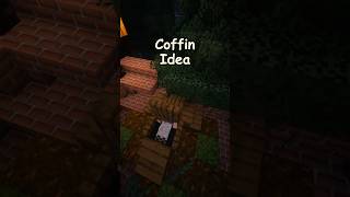 How to build a Coffin Bed in Minecraft Tutorial minecraft [upl. by Akenom786]