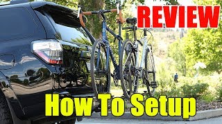 ▶️ Swagman XC CrossCountry 2Bike Hitch Mount Rack  How To Setup [upl. by Htebarual3]