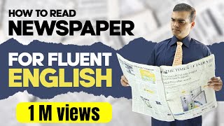 How to read newspaperfor fluent English  by Dr Sandeep Patil [upl. by Adora424]