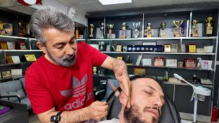 BEARD SHAVING ASMR WITH ASMR BOSS MÜNÜR ÖNKAN [upl. by Rosane]