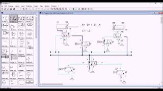 Pneumatic Circuits by Cascading Method  A B B A  Cascading Method  pavan rayar [upl. by Ashla]