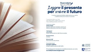 Leggere il presente per scrivere il futuro [upl. by Watson]