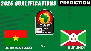 Burundi vs Burkina Faso Live Stream CAF Africa Nations Cup 2025 Qualifiers Commentary Score [upl. by Ariahay865]