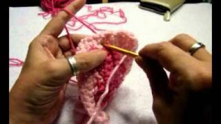 Surface Crochet Embroidery Chain Stitch [upl. by Nidnal]