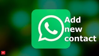 How to add new contacts in WhatsApp on android device [upl. by Azpurua]