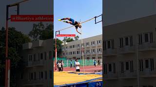 highjump challenge 🇮🇳  youtubeshorts viral bhartiyaathleticsplayer 💪💯🔥 [upl. by Schindler]