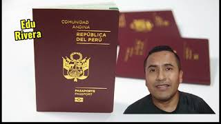 Nuevo costo del pasaporte peruano 2024 y vigencia de 10 años [upl. by Desiri]