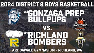 202324 4A District 8 Championship  Gonzaga Prep Bullpups vs Richland Bombers [upl. by Cindra]