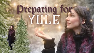 Preparing for Yule 🌲 DIYs ✨️ Simple Magic amp Makeover 🌲 [upl. by Swinton]