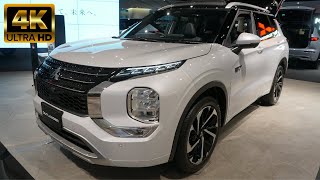 NEW 2022 MITSUBISHI OUTLANDER PHEV  New Mitsibishi Outlander 2022 White  新型三菱アウトランダー PHEV 2022年モデル [upl. by Timothea868]