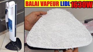 balai vapeur lidl silvercrest sdm 1500 c2 Steam Mop dampfmopp [upl. by Bergeron76]