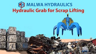 Hydraulic Grab The Ultimate Scrap Lifting Solution [upl. by Aihseyn]