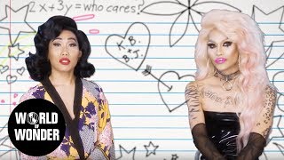 WAIT WHAT  Chemistry with Kimora Blac and Gia Gunn [upl. by Oidiple]